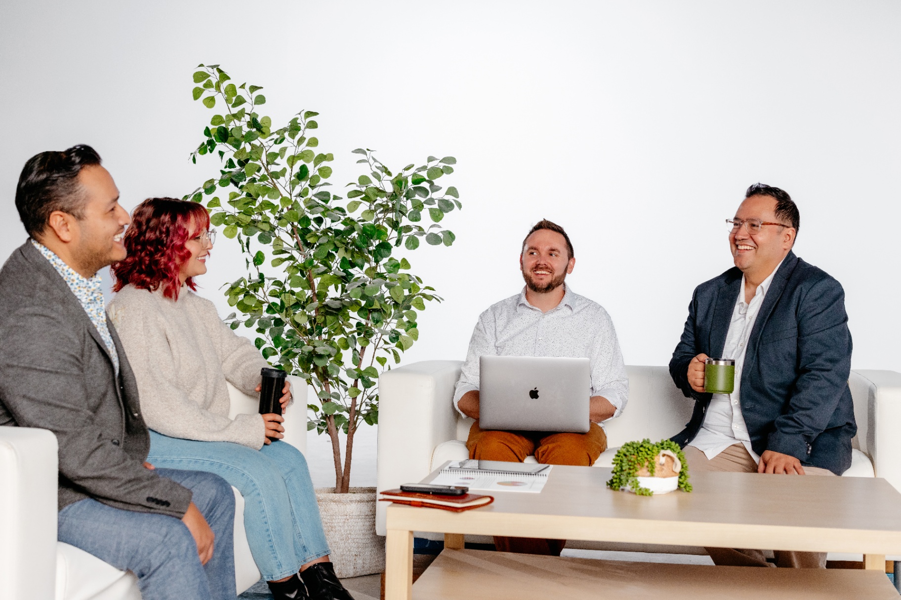Bright Marketer team collaborating with an agency owner